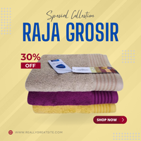 Gambar Handuk mandi Terry Palmer Premium ETERNAL 50x100cm - random color dari Formiana Kota Surabaya 1 Tokopedia