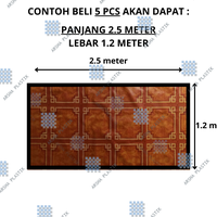 Gambar Perlak Lantai Karpet Plastik Taplak Meja Vinyl Meteran Lebar 1.2m dari Arsha Plastik Kab. Tabanan 3 Tokopedia