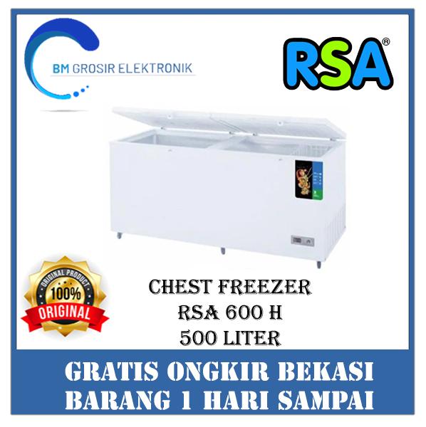 RSA CHEST FREEZER 600 H / 600 H / 500 LITER - Shop | Tokopedia