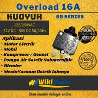 Gambar Overload Thermal Protector Circuit Breaker Kuoyuh 16A 88 Seri dari Overload Wikimesin Kab. Tangerang 2 Tokopedia