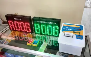 Mesin Antrian 2 Layanan Wireless dengan Printer Auto Cutter (Versi 3)