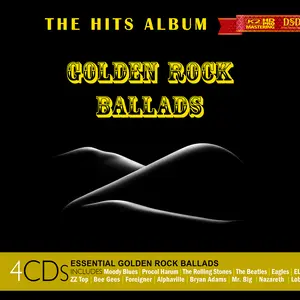 cd audio GOLDEN ROCK BALLAD - 4 Disc *Lagu BARAT* Rock, K2HDPro