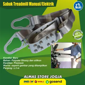 Treadmill Pijat Belt Universal Sabuk Kebugaran Anti-Wear Bergetar
