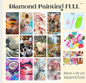 DIY diamond painting Christmas