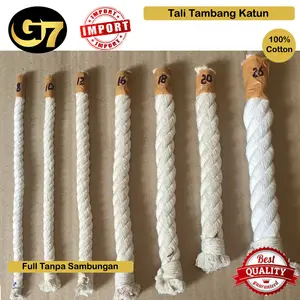 Tali Tambang Besar Sedang Kecil Tali Tambang Katun Bahan Kain Kuralon