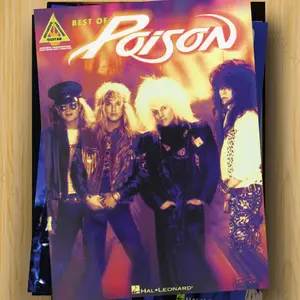 Buku Tablature Gitar Best Of POISON