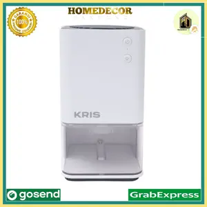 Kris 1.2 Ltr Dehumidifier 33 Watt - Putih / alat pengatur kelembaban