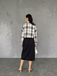 Gambar SEDA | TOVE JACKET | Jacket Kemeja Tweed Kotak dari Seda Studio Jakarta Barat 5 Tokopedia