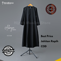 Gambar Baju Gamis Dress Abaya Basic Muslim Arab Polos Bahan Premium By ROSAL dari Hijrah Muslim Outfit Store Kota Depok 1 Tokopedia