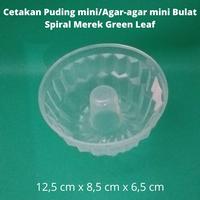 Gambar Cetakan Puding mini/Agar-agar mini Bulat Spiral Merek Green Leaf dari tokobundanunu Kab. Bogor 2 Tokopedia