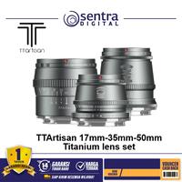 Gambar Lensa TTArtisan 17mm-35mm-50mm Titanium Lens Set for Fujifilm dari Sentra Digital Kota Surabaya 1 Tokopedia