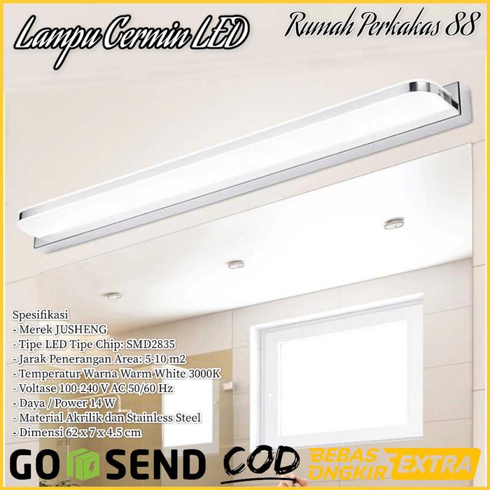 Gambar Lampu Rias Hias LED Cermin Kamar Mandi Wastafel Model Minimalis dari RUMAH PERKAKAS 47 Kota Administrasi Jakarta Barat Tokopedia