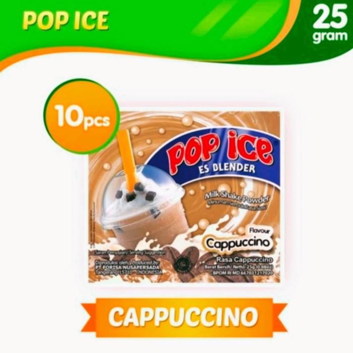 POP ICE CAPPUCINNO 10pc / POP ICE CAPPUCINO / MILKSHAKE CAPUCINO - Shop ...