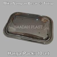 Gambar Mika Nampan Besar / Tray Kue Tatakan Nampan L dari Saadah Plast Kota Administrasi Jakarta Barat 1 Tokopedia