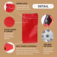 Gambar Standing Pouch Coffee 500 gr Alumunium Packaging Kopi Valve Katup 500g - Merah dari Conalli Kota Administrasi Jakarta Barat 3 Tokopedia