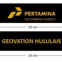 Gambar Patch/Emblem/Logo Bordir Komputer Custom Pertamina Geovation dari SyuriaMas Kota Tangerang 1 Tokopedia