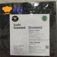 Gambar Sushi Nori Manjun ECONOMY Seaweed Rumput Laut 50 sheets 19x21cm 115gr dari DBK Pasar Minggu Kota Administrasi Jakarta Selatan 3 Tokopedia