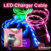 Gambar kabel charger Type C led kabel Cas type C Nyala Warna Random dari Putra Store Semarang Kota Semarang 4 Tokopedia