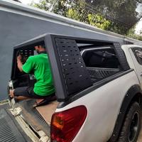 Gambar Canopy Bed Rack Penutup Bak Double Cabin Belakang Toyota Hilux, Triton dari Ailani Inov Store Kab. Kediri 5 Tokopedia