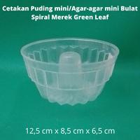 Gambar Cetakan Puding mini/Agar-agar mini Bulat Spiral Merek Green Leaf dari tokobundanunu Kab. Bogor 1 Tokopedia