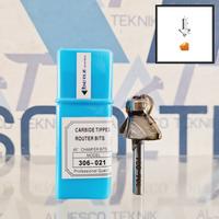 Gambar BENZ 306-021 MATA PROFIL 1/2 INCH CHAMFER BITS dari Aljesco Teknik Kota Tangerang 1 Tokopedia