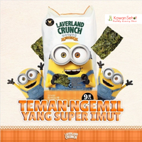 Gambar Laverland Crunch Korean Seaweed - Sea Salt | Rumput Laut Korea dari Kawansehat_NEW Kota Administrasi Jakarta Utara 3 Tokopedia