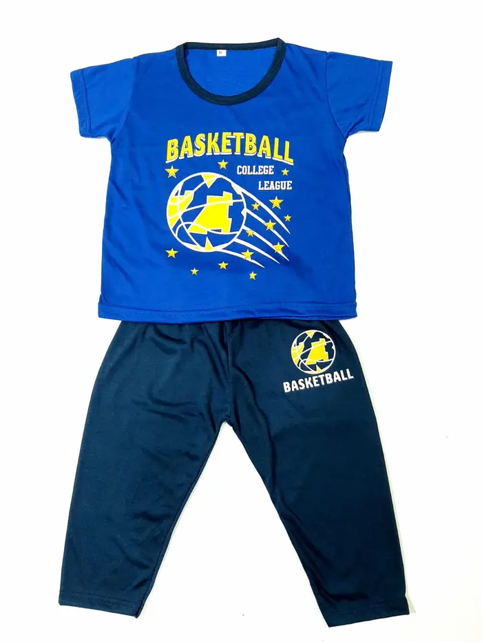 Gambar Setelan anak laki-laki 1-10 tahun CP anak cowok gambar basket ball dari LINGLANG FASHION Kota Administrasi Jakarta Barat 5 Tokopedia