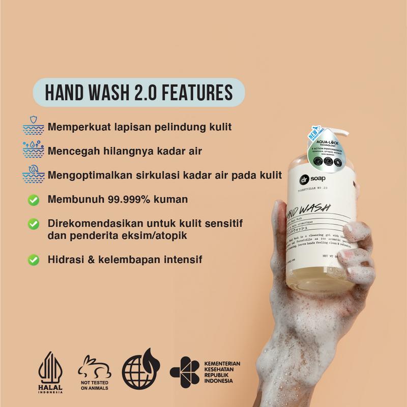 dr soap Hand Wash Balcony Breeze 500ml 3