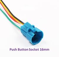Gambar Socket Push Button 16mm Konektor Kabel Metal Switch Connector Soket dari HwThinker Kota Surabaya 4 Tokopedia