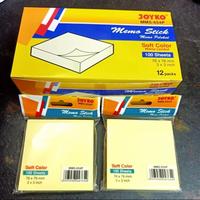 Gambar Memo stick / Sticky note Joyko MMS 654 P 75mm x 75mm dari papoygarage Kota Administrasi Jakarta Selatan 1 Tokopedia