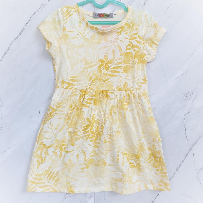 Gambar Dress Kaos Cotton Chameelo Anak Perempuan L3 dari RainbowBebi Kota Administrasi Jakarta Barat Tokopedia