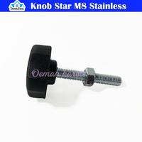 Gambar Knob Star Adjuster Baut M8 T45 Orange Stainless Steel dari oemah karet Kab. Bandung 2 Tokopedia