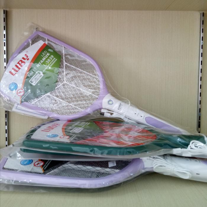 Gambar Raket Nyamuk Listrik Luby L 3839 dari Podomoro Elektrik Kab. Banyumas Tokopedia