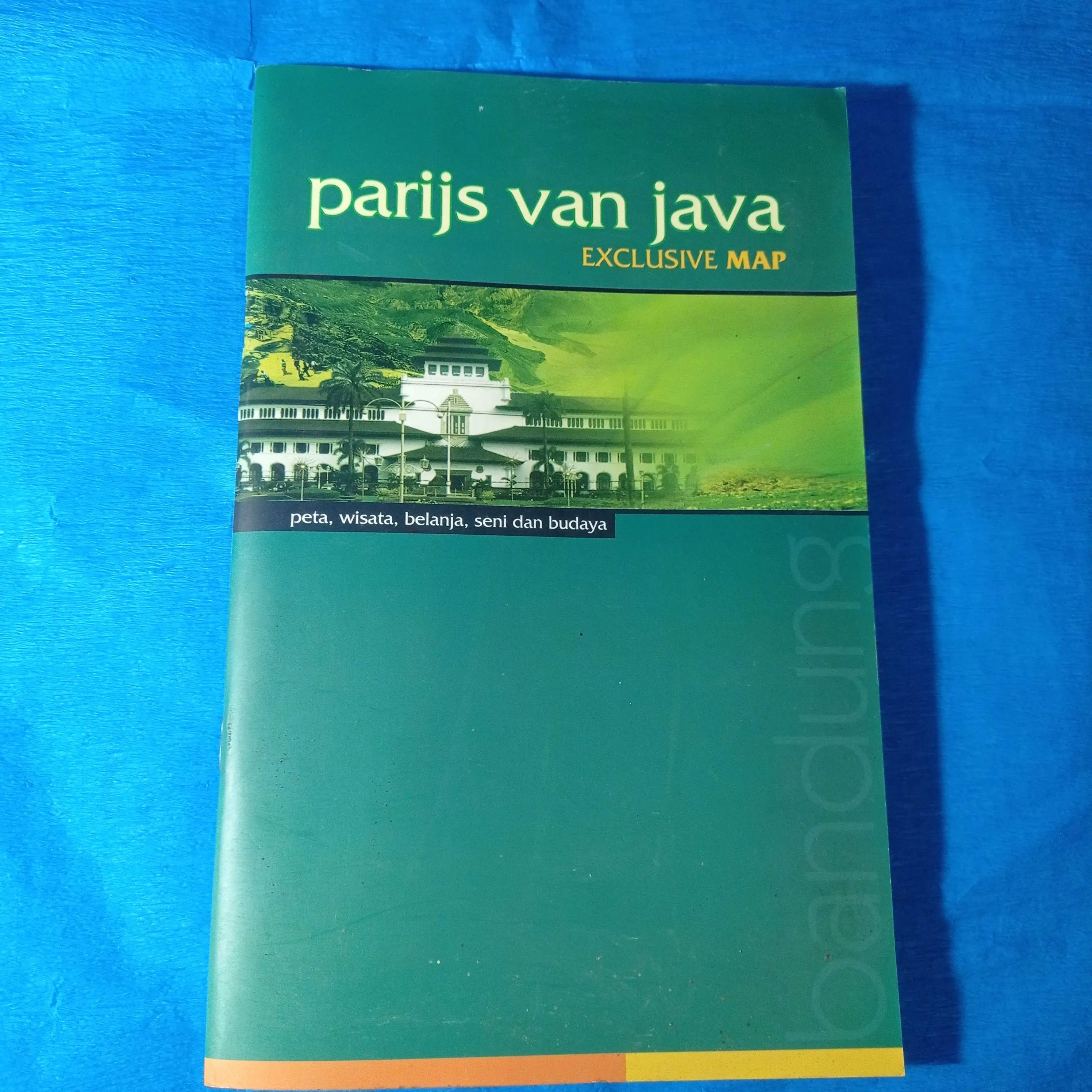 PARIJS VAN JAVA EXCLUSIVE MAP Peta Besar Ekslusif Kota Bandung Original 100% Kondisi Mulus Harga Nett Ready Stock -0 D