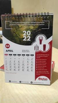 Gambar Kalender Meja 2023 Tatakan Duplex 6 lembar 1 muka Custom Desain dari DIGIBOOK PROMOTION SEMARANG Kota Semarang 4 Tokopedia