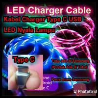 Gambar kabel charger Type C led kabel Cas type C Nyala Warna Random dari Putra Store Semarang Kota Semarang 1 Tokopedia