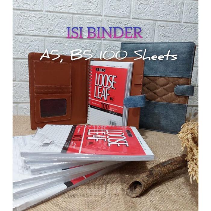 Gambar Kertas Isi Binder A5, B5 100 sheets, Kertas Binder B5 100 sheets dari Zira Media Kota Administrasi Jakarta Barat Tokopedia