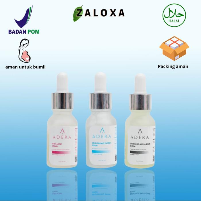 Gambar ADER FACE SERUM ANTI AGING FLEK HITAM WAJAH GLOWING ANTI JERAWAT dari zaloxa id Kota Administrasi Jakarta Pusat Tokopedia