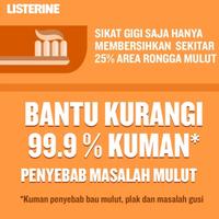 Gambar Listerine Fresh Citrus MouthWash/Obat Kumur Antiseptik 250ml -isi 3pcs dari Naka Lucky Kota Bandung 2 Tokopedia