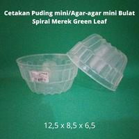 Gambar Cetakan Puding mini/Agar-agar mini Bulat Spiral Merek Green Leaf dari tokobundanunu Kab. Bogor 3 Tokopedia