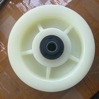 Gambar RODA TROLLEY NYLON HEAVY DUTY 6 INCH DOUBLE BEARING WHEEL ONLY dari aneka roda trolley_NEW Kab. Sidoarjo 1 Tokopedia