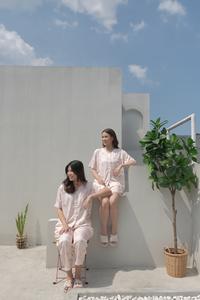 Gambar Goodnitegwen GEMME rayon organik pink salem muda piyama wanita dewasa dari Good Nite Gwen Kota Bandung 2 Tokopedia