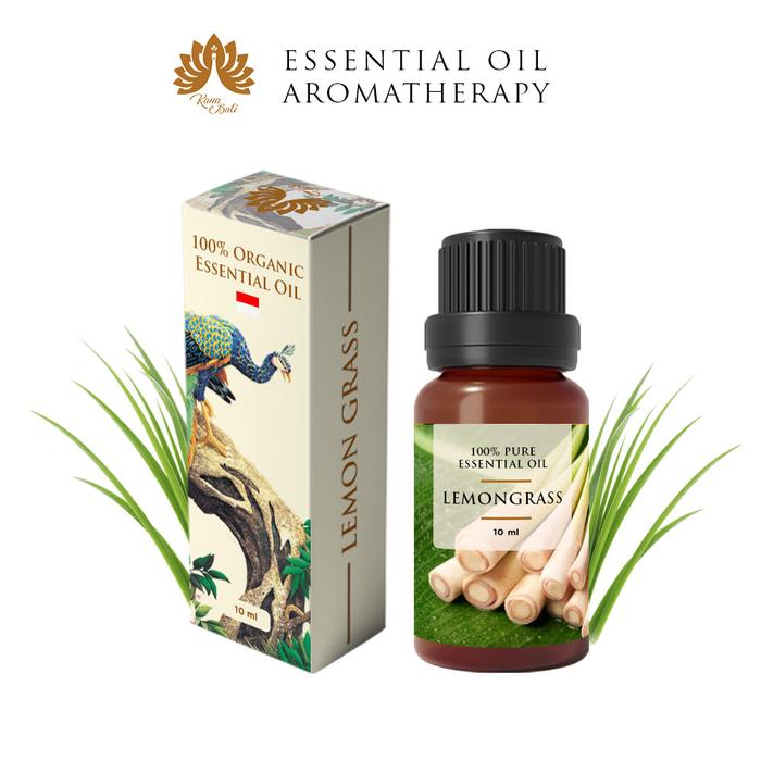 Gambar Lemongrass Pure Essential Oil, Aromatherapy & Diffuser - Kana Bali dari KANA BALI NATURE Kota Denpasar Tokopedia