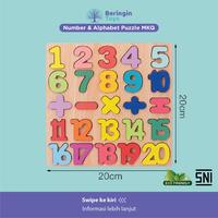 Gambar Mainan Edukasi - Number & Alphabet Puzzle MKQ dari Balonku Babyshop Kota Denpasar 3 Tokopedia