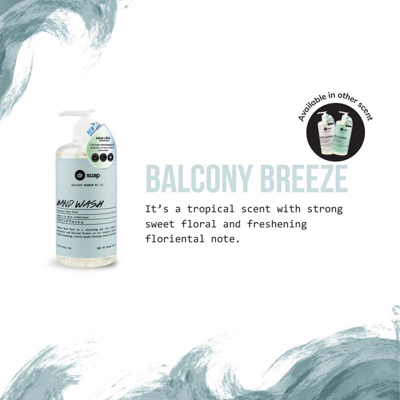 dr soap Hand Wash Balcony Breeze 500ml 4