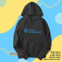 Gambar Sweater Hoodie Pria Wanita Plesetan Peduli Lindungi Perlu Dilindungi dari Realita Project Kab. Bogor 1 Tokopedia