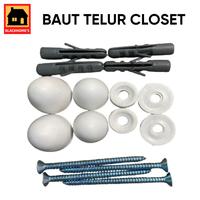 Gambar Baut Kloset | Baut Closet | Sekrup Closet Duduk | Baut Telur Closet dari blackhomeshop18 Kota Administrasi Jakarta Barat 1 Tokopedia