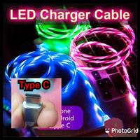 Gambar kabel charger Type C led kabel Cas type C Nyala Warna Random dari Putra Store Semarang Kota Semarang 2 Tokopedia