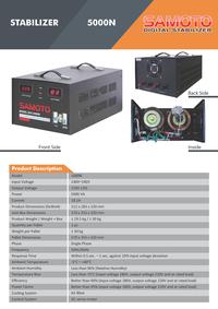 Gambar STABILIZER VOLTAGE DIGITAL/SERVO MOTOR STAVOLT LISTRIK SAMOTO 5000VA dari JAVA MEGA NETWORK Kota Bandung 3 Tokopedia