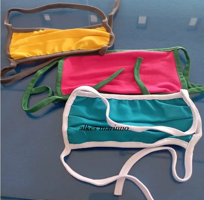 Gambar Masker Kain Tali - Masker Kain Dewasa - Masker Anak - Anak dari Alkes Marinno Kota Semarang 3 Tokopedia